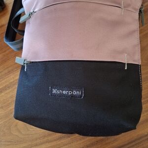 Sherpani Pink and Black Crossbody Bag
